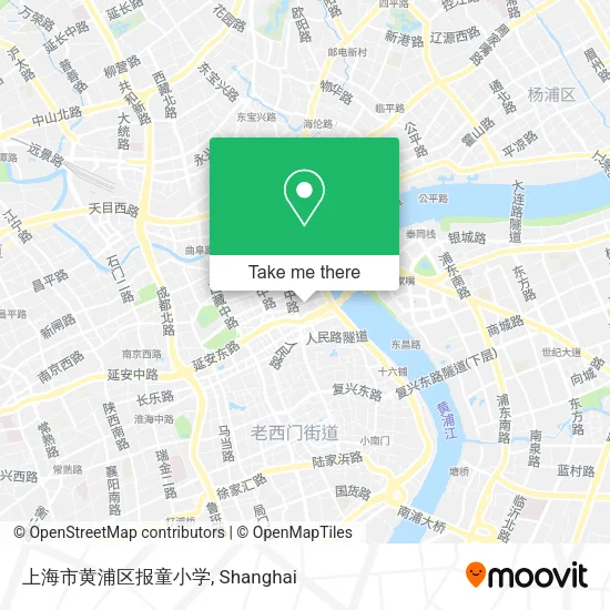 上海市黄浦区报童小学 map