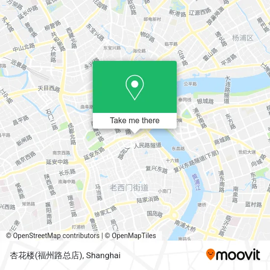杏花楼(福州路总店) map