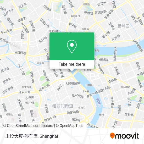 上投大厦-停车库 map
