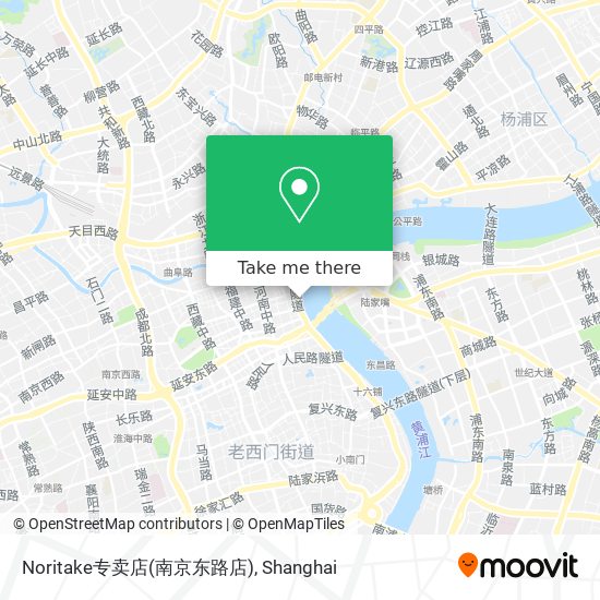 Noritake专卖店(南京东路店) map