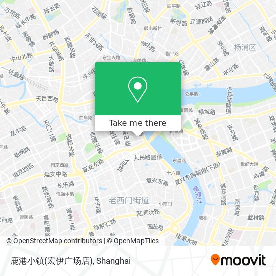 鹿港小镇(宏伊广场店) map