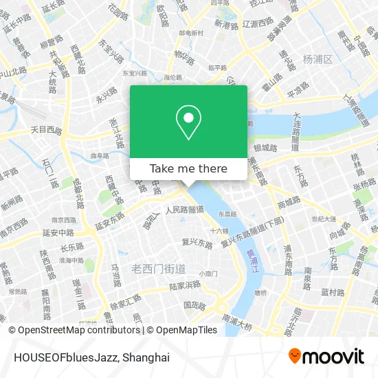 HOUSEOFbluesJazz map