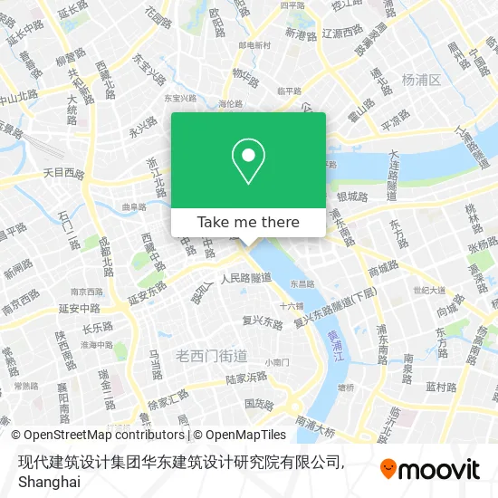 现代建筑设计集团华东建筑设计研究院有限公司 map