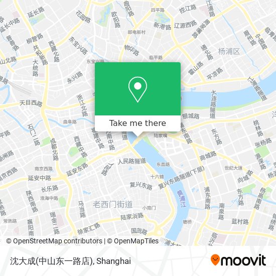 沈大成(中山东一路店) map