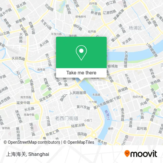 上海海关 map