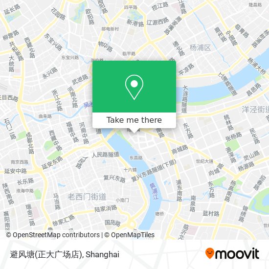避风塘(正大广场店) map