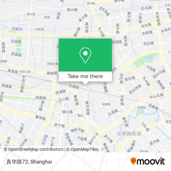 真华路72 map