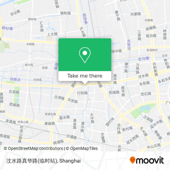 汶水路真华路(临时站) map