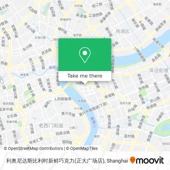 利奥尼达斯比利时新鲜巧克力(正大广场店) map
