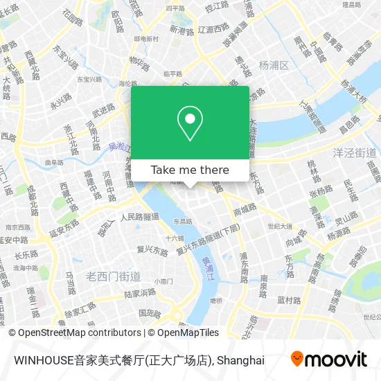WINHOUSE音家美式餐厅(正大广场店) map