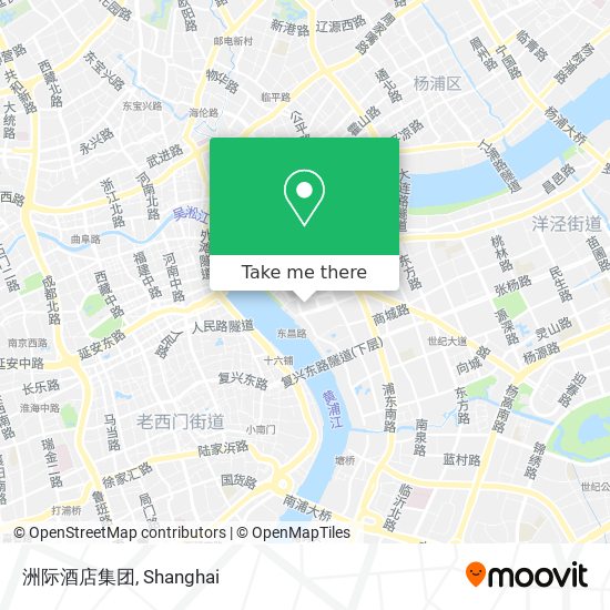 洲际酒店集团 map