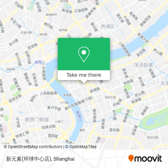 新元素(环球中心店) map