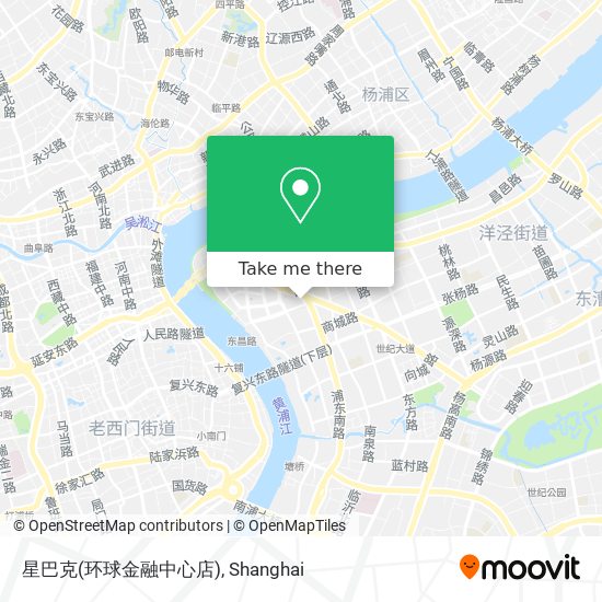 星巴克(环球金融中心店) map