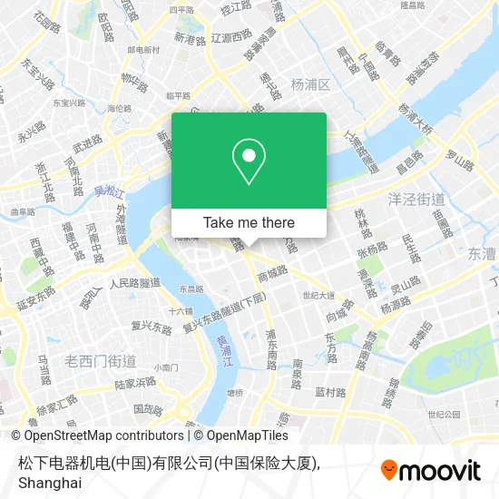 松下电器机电(中国)有限公司(中国保险大厦) map