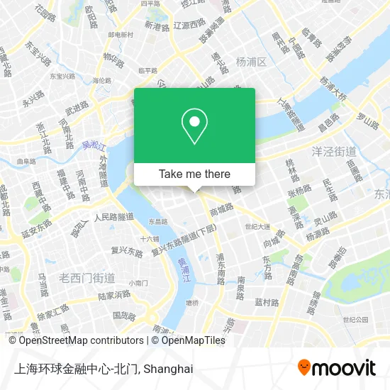 上海环球金融中心-北门 map