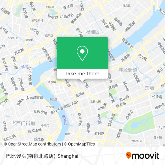 巴比馒头(南泉北路店) map