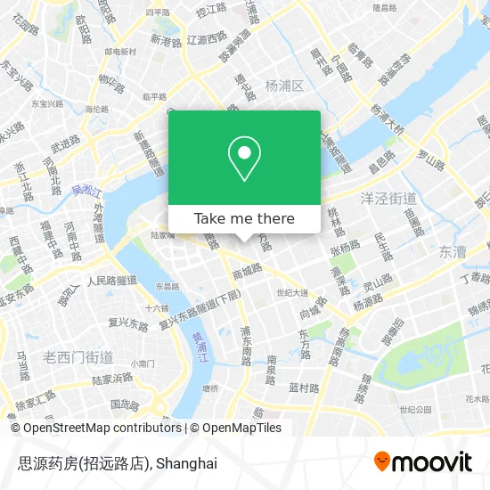 思源药房(招远路店) map