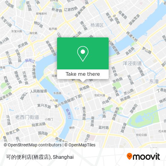 可的便利店(栖霞店) map