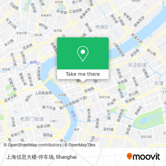 上海信息大楼-停车场 map