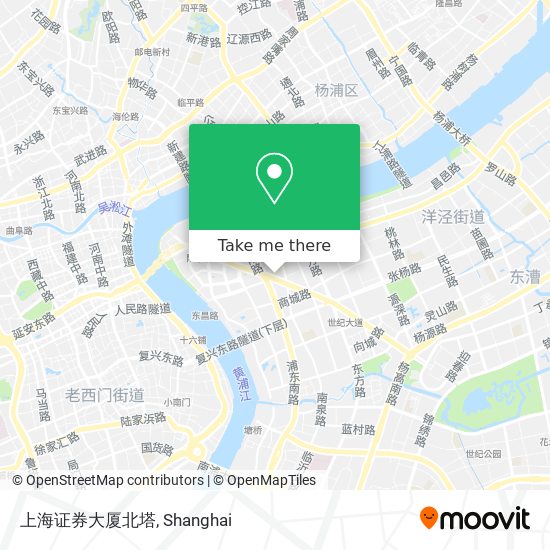 上海证券大厦北塔 map