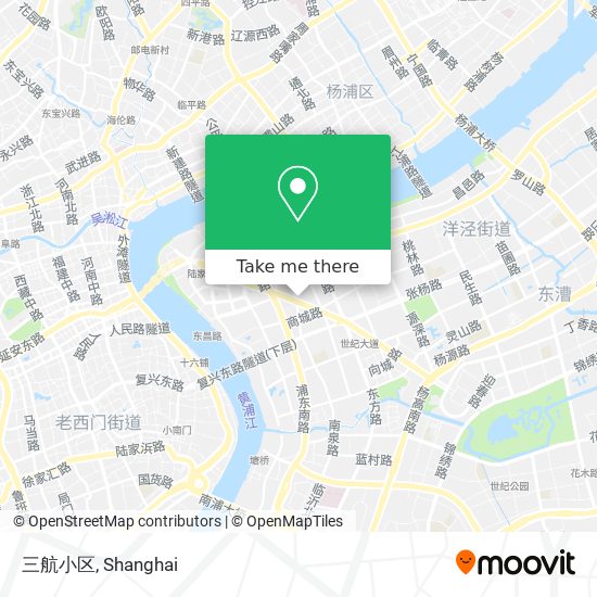 三航小区 map