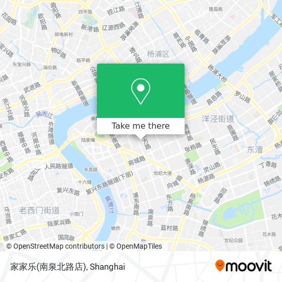 家家乐(南泉北路店) map