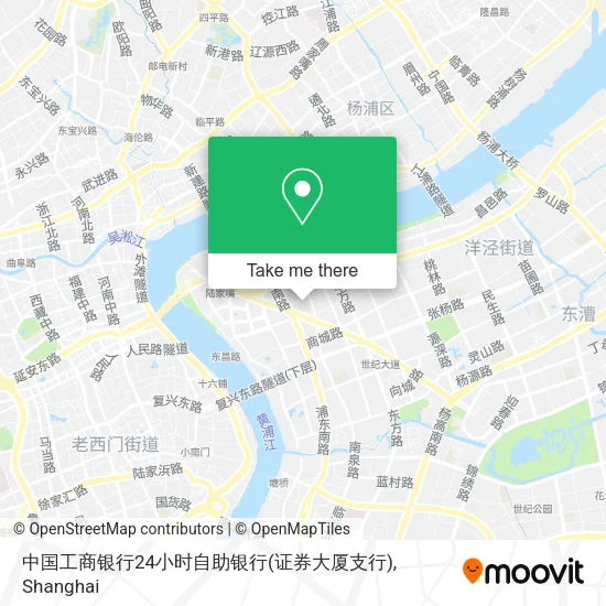 中国工商银行24小时自助银行(证券大厦支行) map
