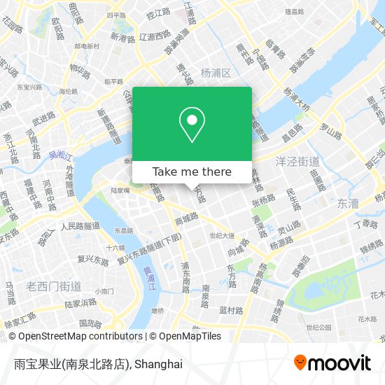 雨宝果业(南泉北路店) map