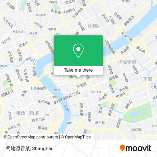 蜀地源冒菜 map