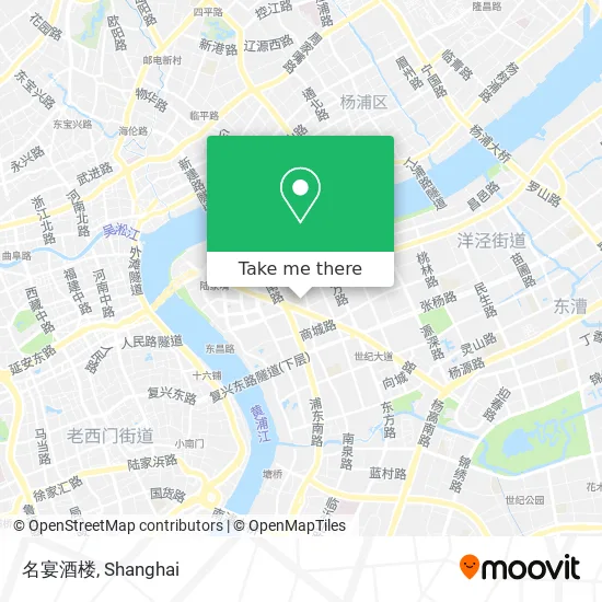 名宴酒楼 map
