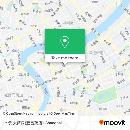 华氏大药房(宏昌药店) map