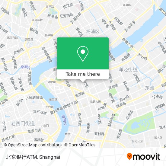 北京银行ATM map