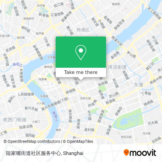 陆家嘴街道社区服务中心 map