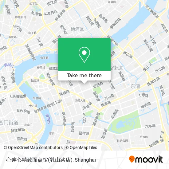 心连心精致面点馆(乳山路店) map