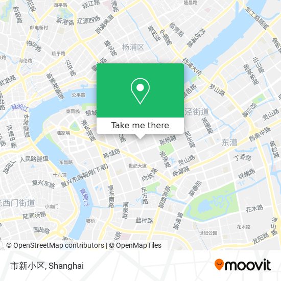 市新小区 map