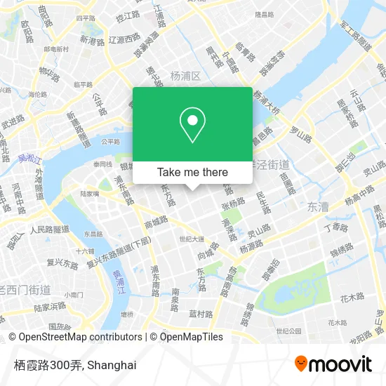 栖霞路300弄 map
