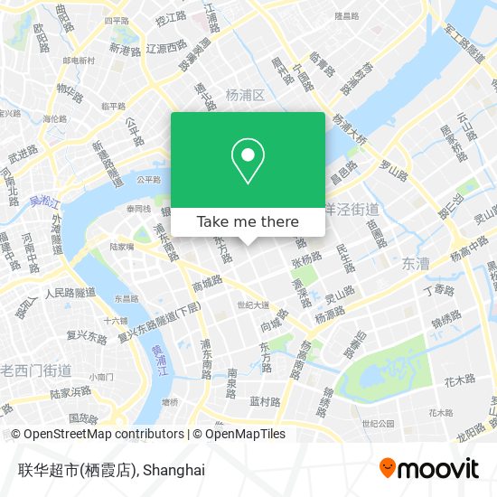 联华超市(栖霞店) map