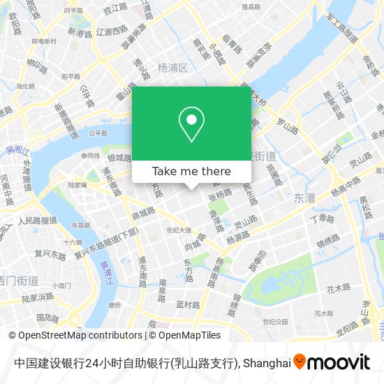 中国建设银行24小时自助银行(乳山路支行) map