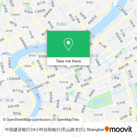 中国建设银行24小时自助银行(乳山路支行) map