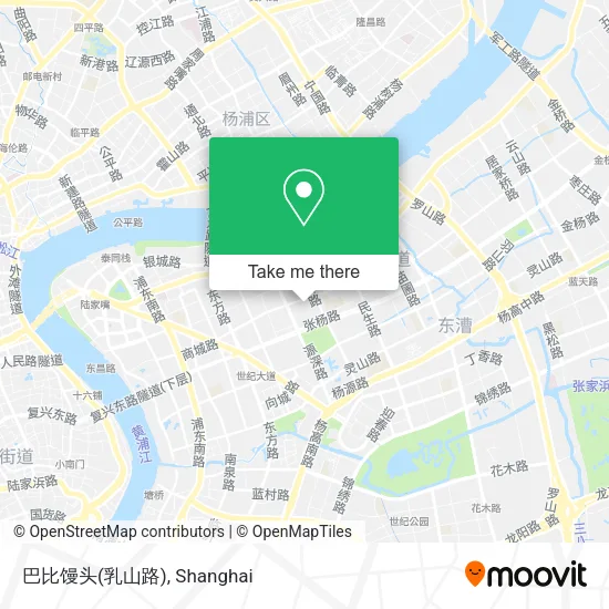 巴比馒头(乳山路) map