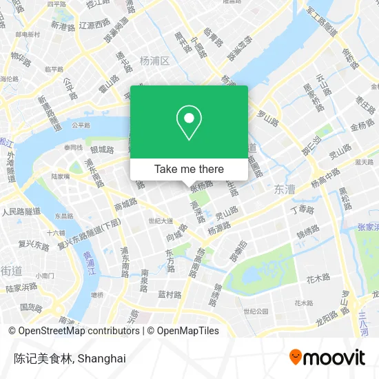 陈记美食林 map