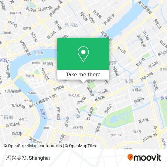 冯兴美发 map