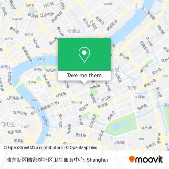 浦东新区陆家嘴社区卫生服务中心 map