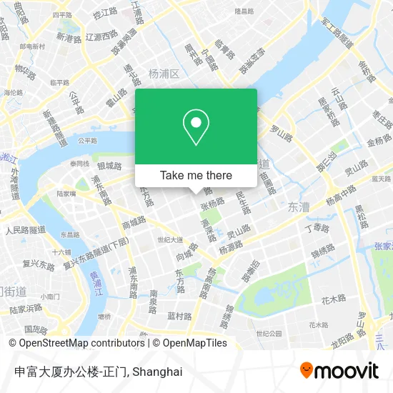 申富大厦办公楼-正门 map