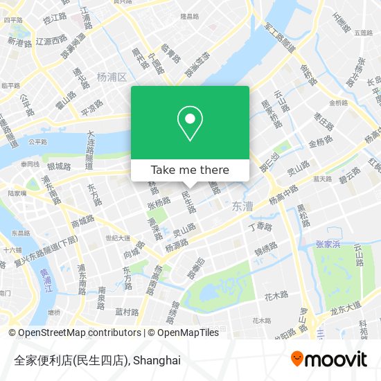 全家便利店(民生四店) map