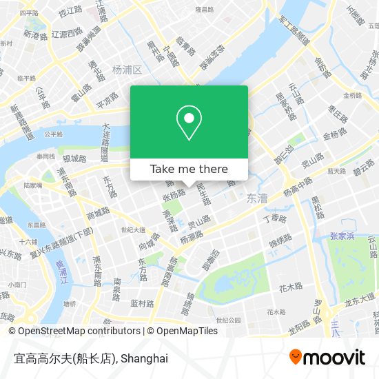 宜高高尔夫(船长店) map