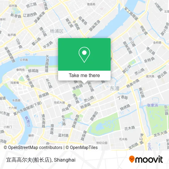 宜高高尔夫(船长店) map