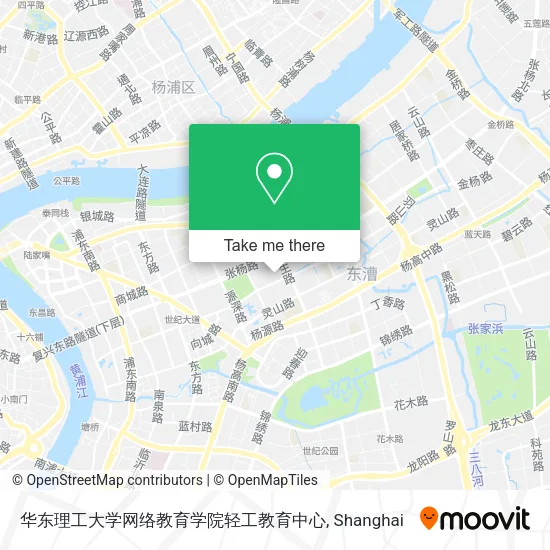 华东理工大学网络教育学院轻工教育中心 map