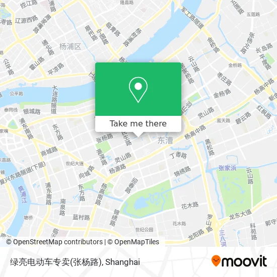 绿亮电动车专卖(张杨路) map