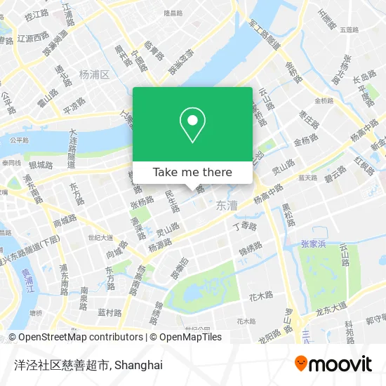 洋泾社区慈善超市 map